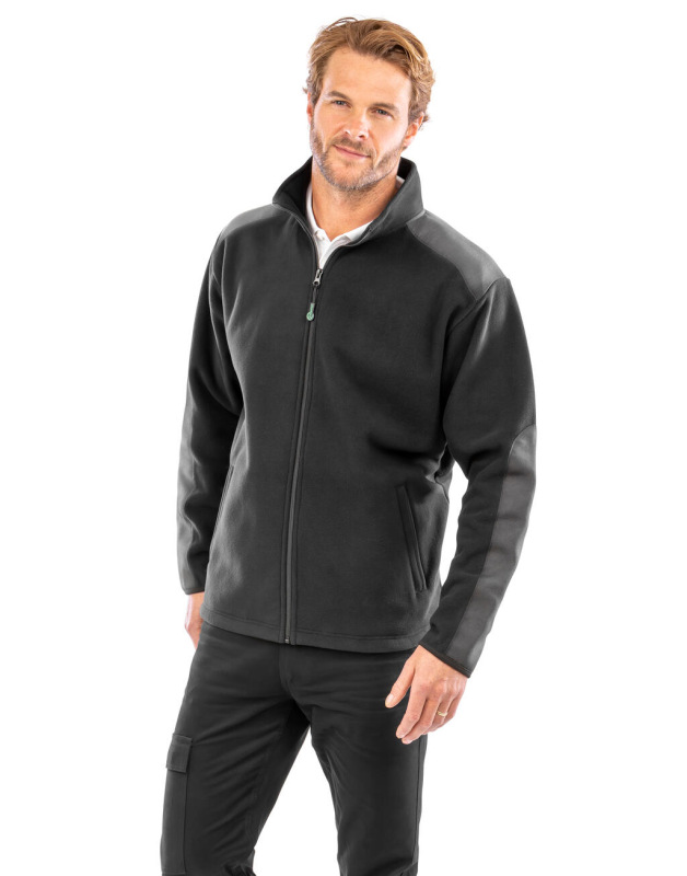 Pracovná mikina z recyklovaného hrubého mikroflísu 6