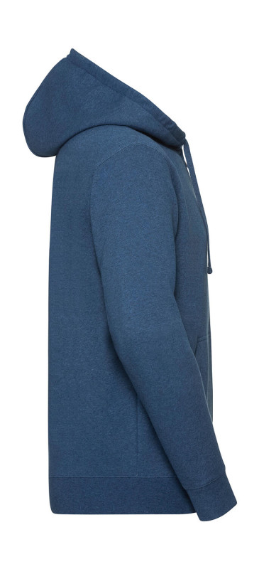 Pánska mikina Authentic Melange Zipped Hood Sweat 3
