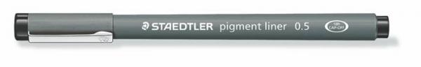 Liner, 0,5 mm, STAEDTLER "Pigment Liner", čierny 1