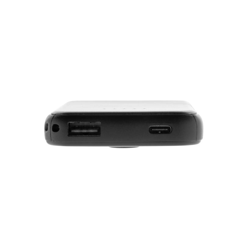 Magnetická powerbanka Stellar 5000mAh 5W z RCS plastu čierna 2