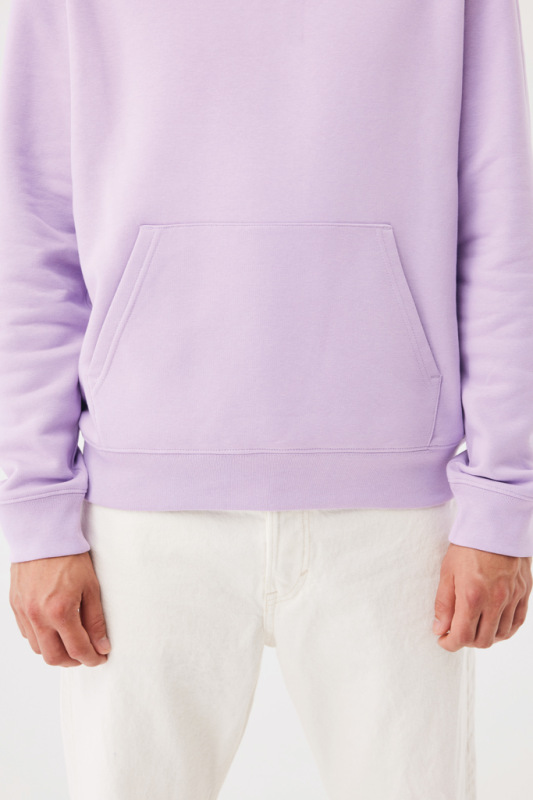 IQONIQ Joshua Unisex mikina s kapucňou z rec. bavlny lavender XXL 16