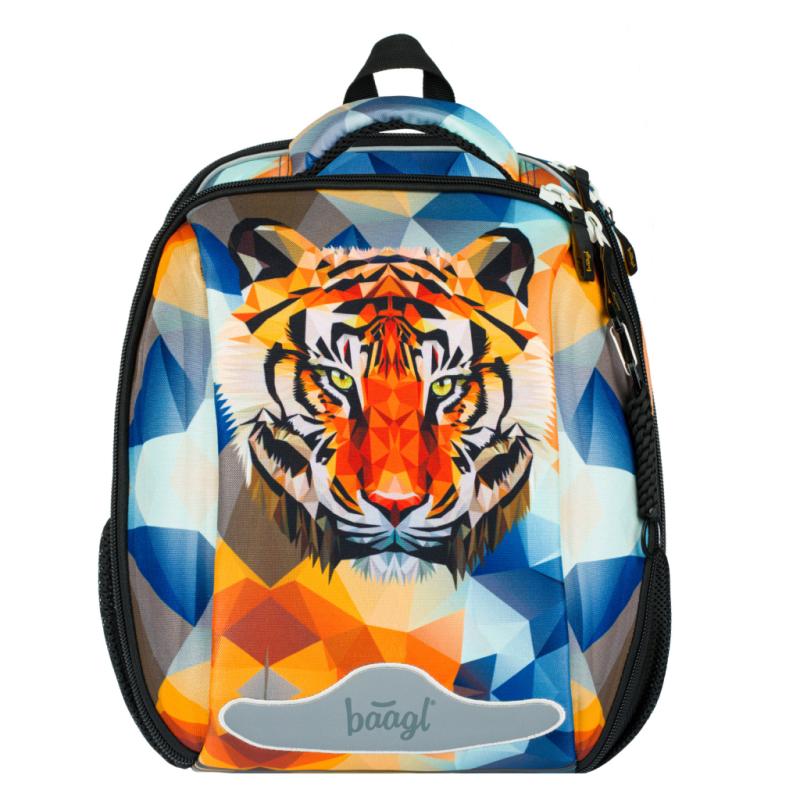 BAAGL SADA 3 Shelly Tiger: aktovka, peračník, vrecko 1