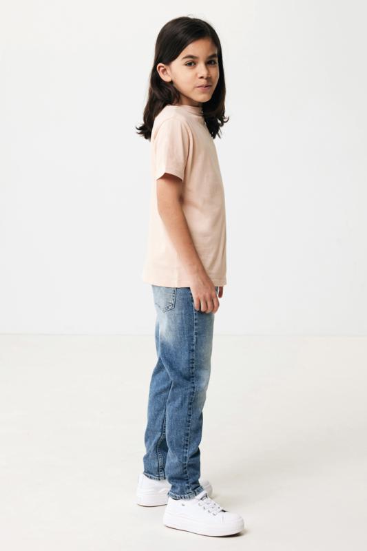 Detské tričko IQONIQ Koli z recykl. bavlny peach nectar 5-6r (110-116cm) 12