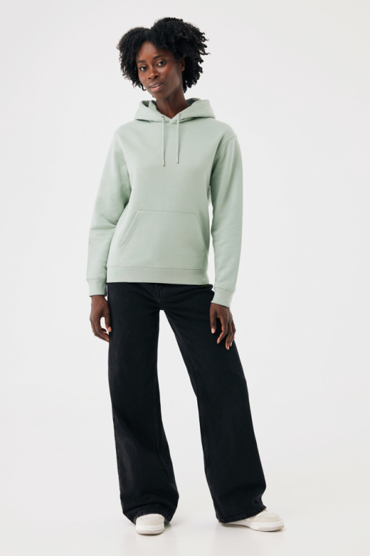 IQONIQ Joshua Unisex mikina s kapucňou z rec. bavlny Iceberg green XXXL 5