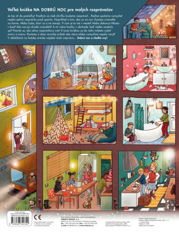 Veľká knižka NA DOBRÚ NOC pre malých rozprávačov 10