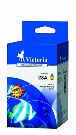 28A náplň do tlačiarní DeskJet 3318, 3320, 3325, VICTORIA, farebná, 18ml