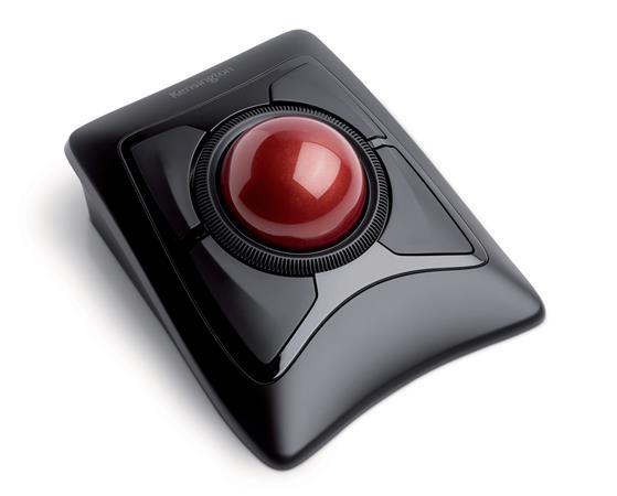 Myš, bezdrôtová, optická, trackball, KENSINGTON "Expert" 1