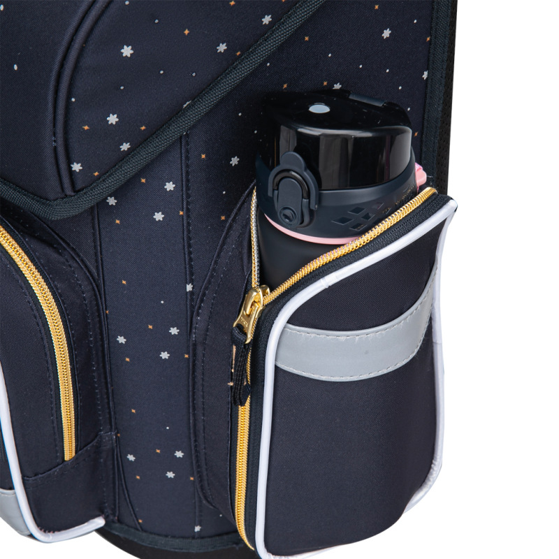 BAAGL SADA 5 Ergo Unicorn Gold: aktovka, peračník, vrecko, zástera, peňaženka 5