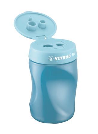 Strúhadlo, trojdierkové, so zásobníkom, pre ľavákov, STABILO "Easy", modré 3