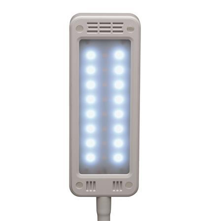 Stolová lampa, LED, nastaviteľná, MAUL "Pearly colour vario", biela 3