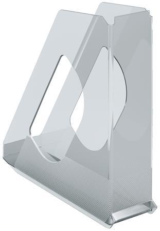 Zakladač, plastový, 68 mm, ESSELTE "Europost", číry 1