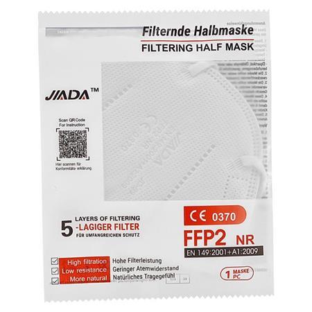 . Respirátor, FFP2, 5-vrstvové, 20 ks, biela 2
