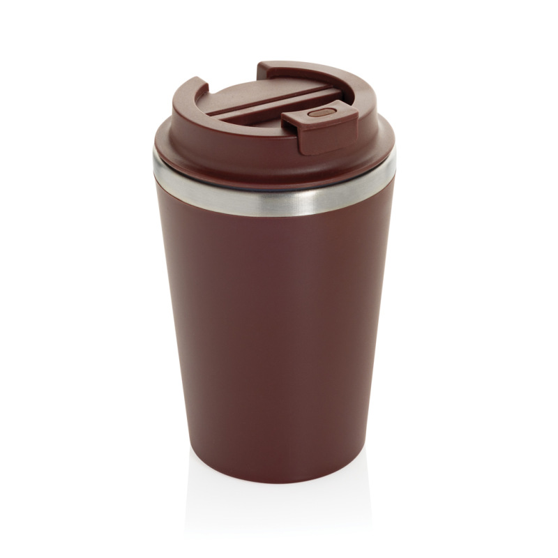 Termo hrnček 350ml Java z RCS recykl. PP červená 1
