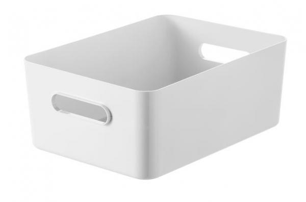 Úložný box, plastový, 15,4 l, SMARTSTORE "Compact L", biely 1