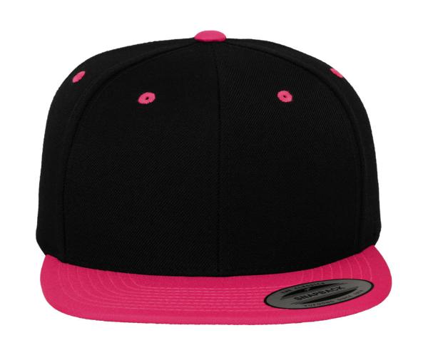 Dvojfarebná klasická šiltovka Snapback 4