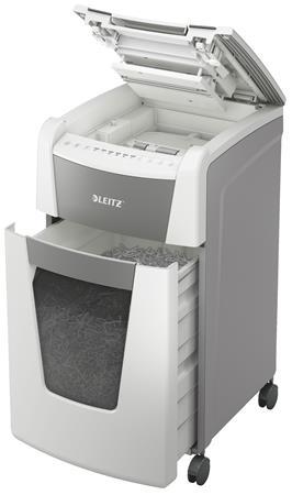 Skartovací stroj, konfetti, 300 listov, LEITZ "IQ AutoFeed Office 300 P4 Pro" 3
