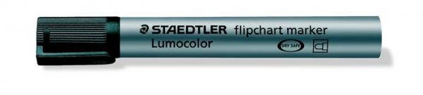 Popisovač na flipchartové tabule, 2 mm, kužeľový hrot, STAEDTLER "Lumocolor 356", čierny 1