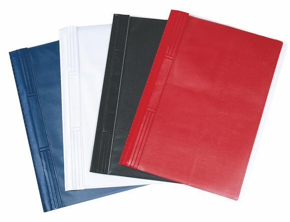 Rýchloviazač, tvrdý zadný obal, PVC, A4, VICTORIA, biely 2