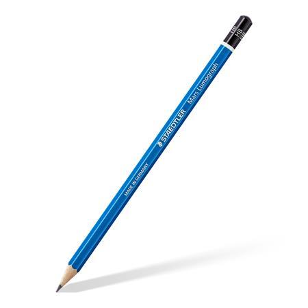 Grafitová ceruzka, sada, v kovovej krabičke, šesťhranná, STAEDTLER "Mars® Lumograph® 100", 3