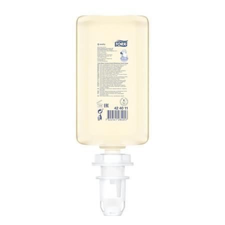 Tekuté mydlo, 1 l, S4 systém, neutralizátor zápachu, TORK "Odor-Control", priehľadná 2