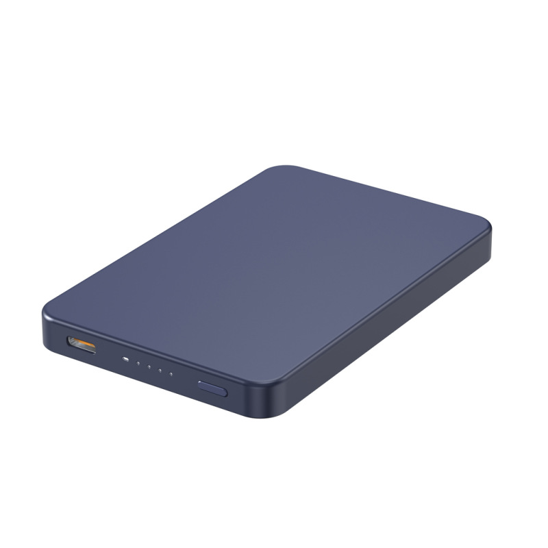 Urban Vitamin Marin 5000 mAh magnet. 15 W bezd. powerbanka modrá 1