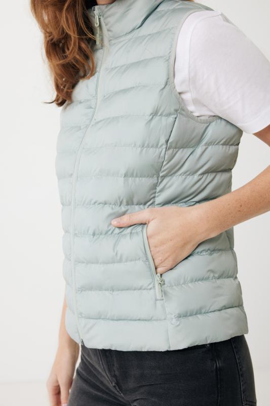 Dámska vesta IQONIQ Meru z recykl. polyesteru Iceberg green S 10