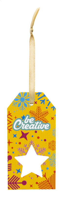 PrinTag Plus vlastná darčeková visačka, hviezda 1