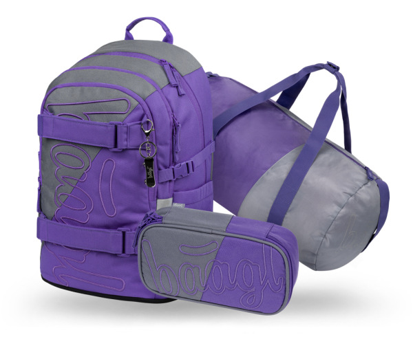 BAAGL SADA 3 Skate Dual: batoh, peračník, športová taška GRS