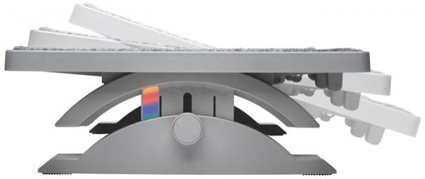 Opierka pod nohy, nastaviteľná, KENSINGTON "SoleMate Pro Elite", sivá 4