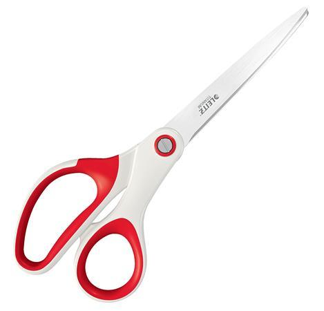 Nožnice, kancelárske, 20,5 cm, LEITZ "Wow Titán", červená 1