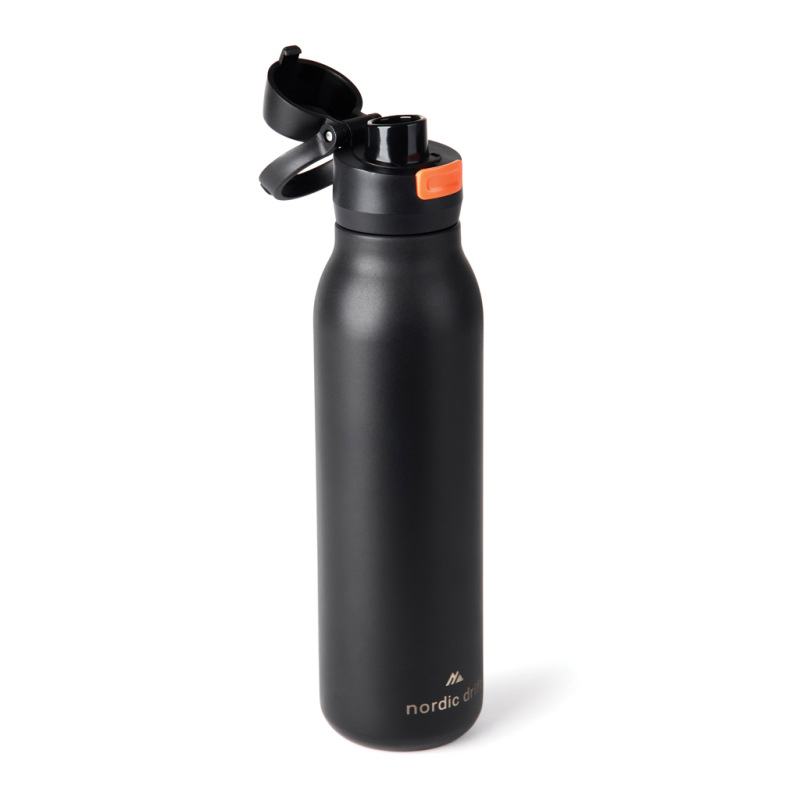 Nordic Drift Trail RCS Jednostenná fľaša na vodu 750 ml čierna 4