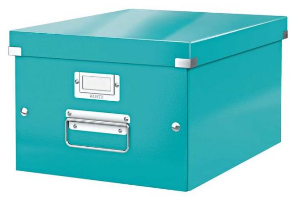 Odkladací box, A4, LEITZ "Click&Store", ľadovo modrá 1