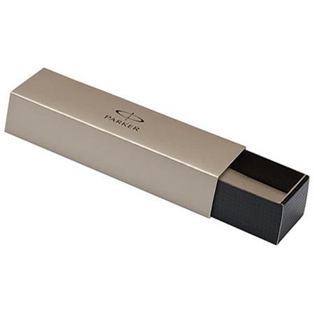 Guľôčkové pero, strieborný klip, telo z nerezovej ocele, PARKER "Royal Jotter", modré 2