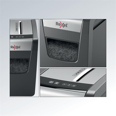 Skartovací stroj, konfety, 10 listov, REXEL, "Momentum X410-SL" 6