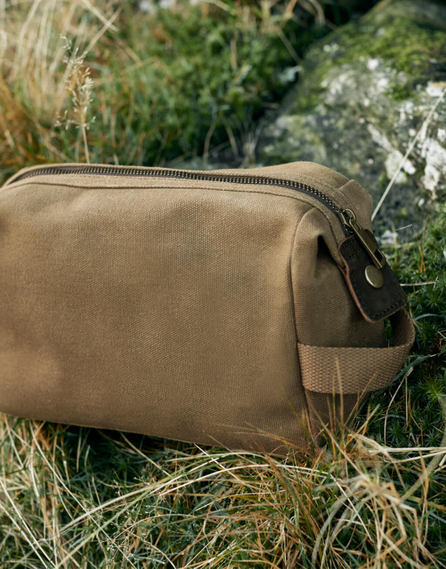 Kozmetická taška Heritage Waxed Canvas<P/> 1