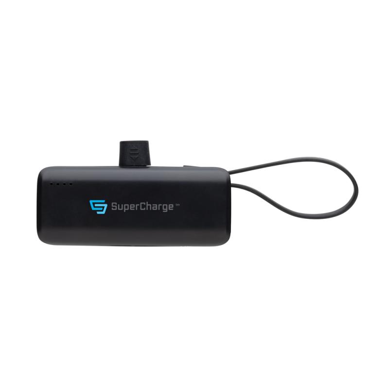 Powerbanka 3000mAh s USB C Powerlink z RCS recykl. plastu čierna 9