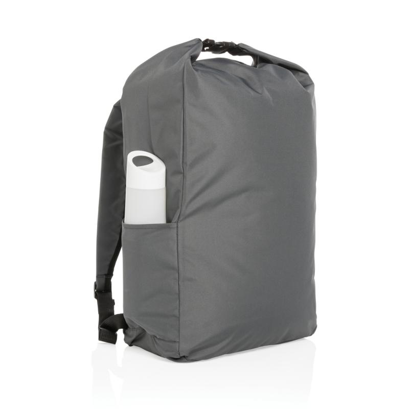 Základný rolltop batoh Impact z RPET AWARE™ antracitová 2
