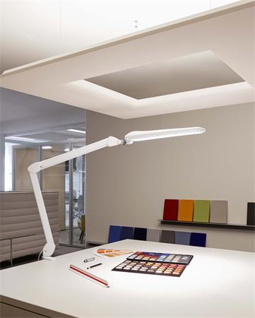 Stolová lampa, LED, nastaviteľná, MAUL "Craft", biela 3