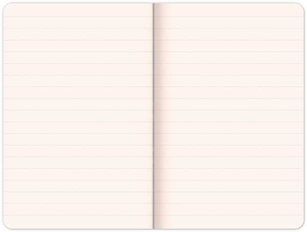 NOTIQUE Notebook Skiver, čiernosivý, linajkovaný, 13 x 21 cm 1