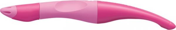 Roller, 0,5 mm, pre pravákov, ružové telo pera, STABILO "EasyOriginal Start", modrý 1