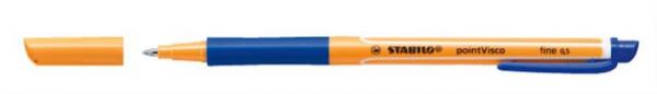 Roller, 0,5 mm, STABILO "PointVisco", modrý 1