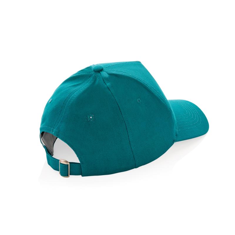 5 dielna šiltovka Impact z 280g recyklovanej bavlny AWARE™ verdigris 5