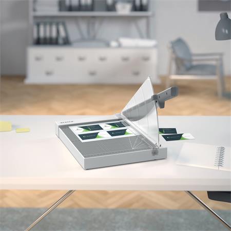 Rezačka, páková, A4, 10 listov, LEITZ "Precision Home Office A4" 6