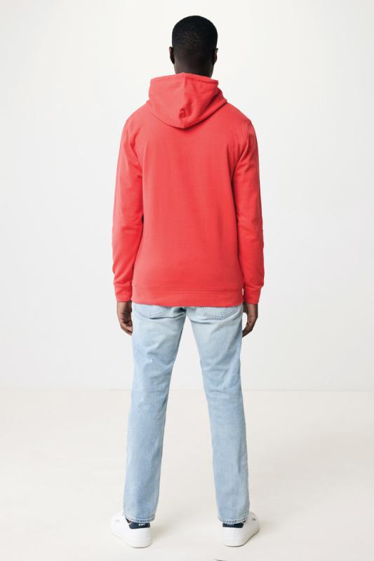 Mikina s kapucňou IQONIQ Jasper z recykl. bavlny luscious red XS 13