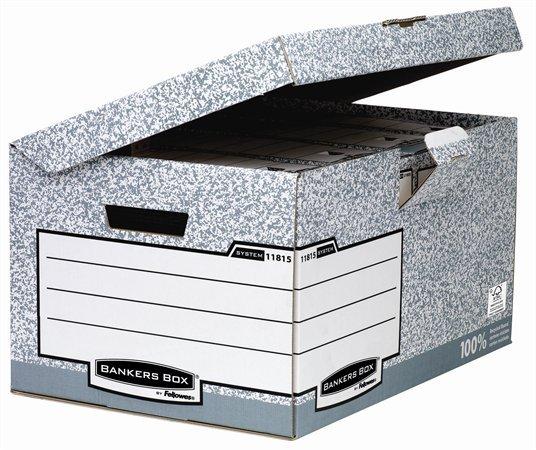 Archívny kontajner s padacím vekom, "BANKERS BOX® SYSTEM by FELLOWES®" 1