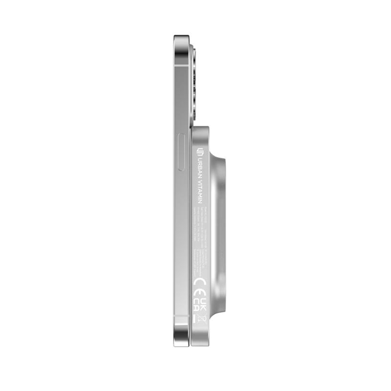 Powerbanka 5000mAh Urban Vitamin Malibu z RCS alu a plastu strieborná 7