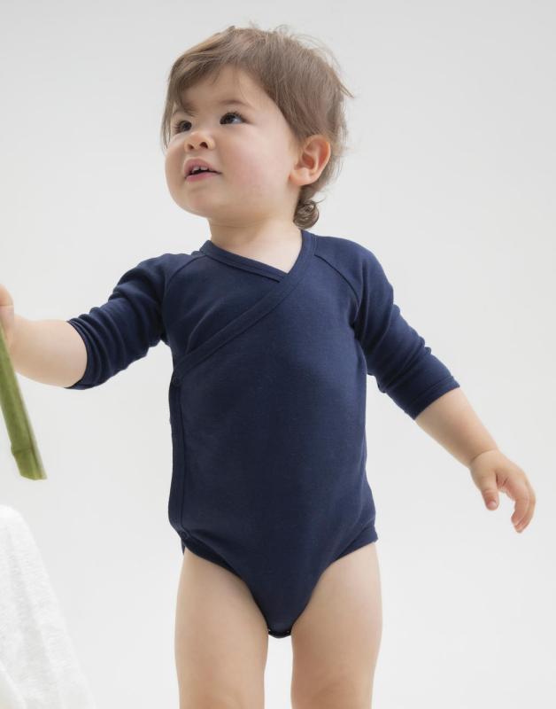 Baby Long Sleeve Kimono Bodysuit