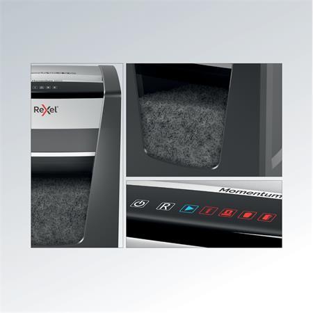 Skartovací stroj, mikro konfety, 15 listov, REXEL, "Momentum M515" 7