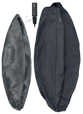 Gymnastická lopta na sedenie, so závažím proti odkotúľaniu, 65 cm, LEITZ "Ergo Active", tm 6