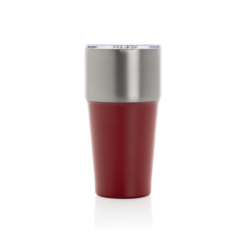 Termohrnček Fluid 500ml z RCS recyklovanej ocele červená 5